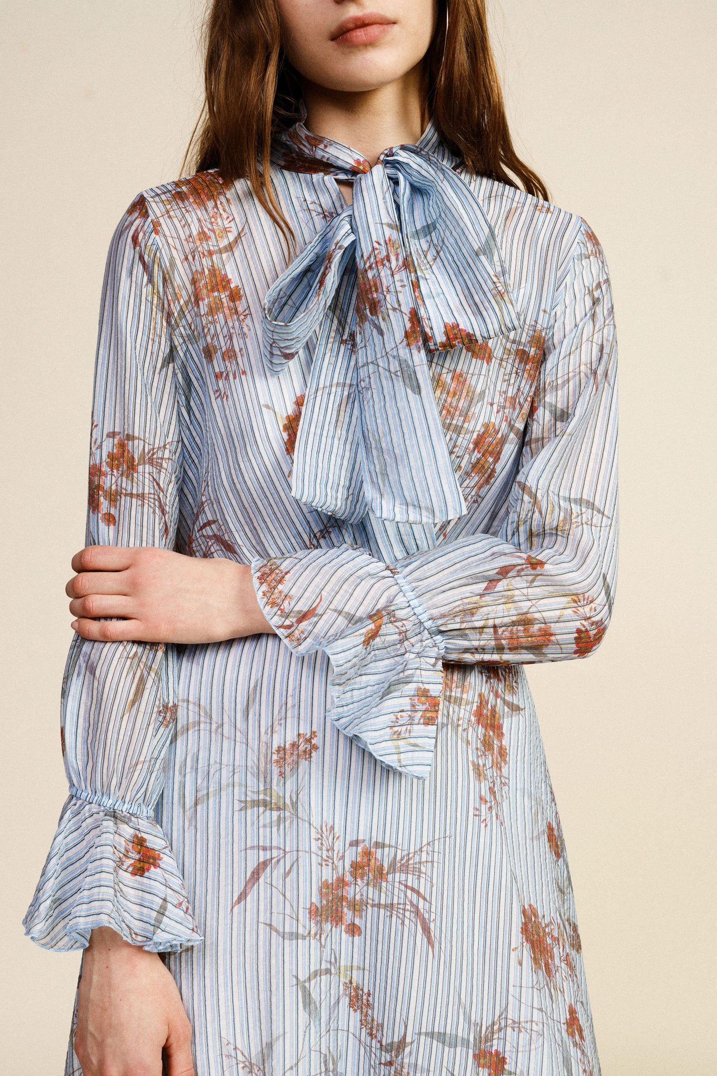 Long floral dress