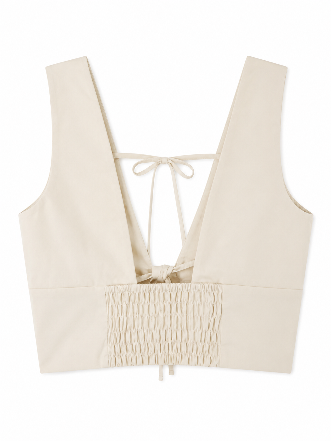 Luna Tie-Front Crop Top