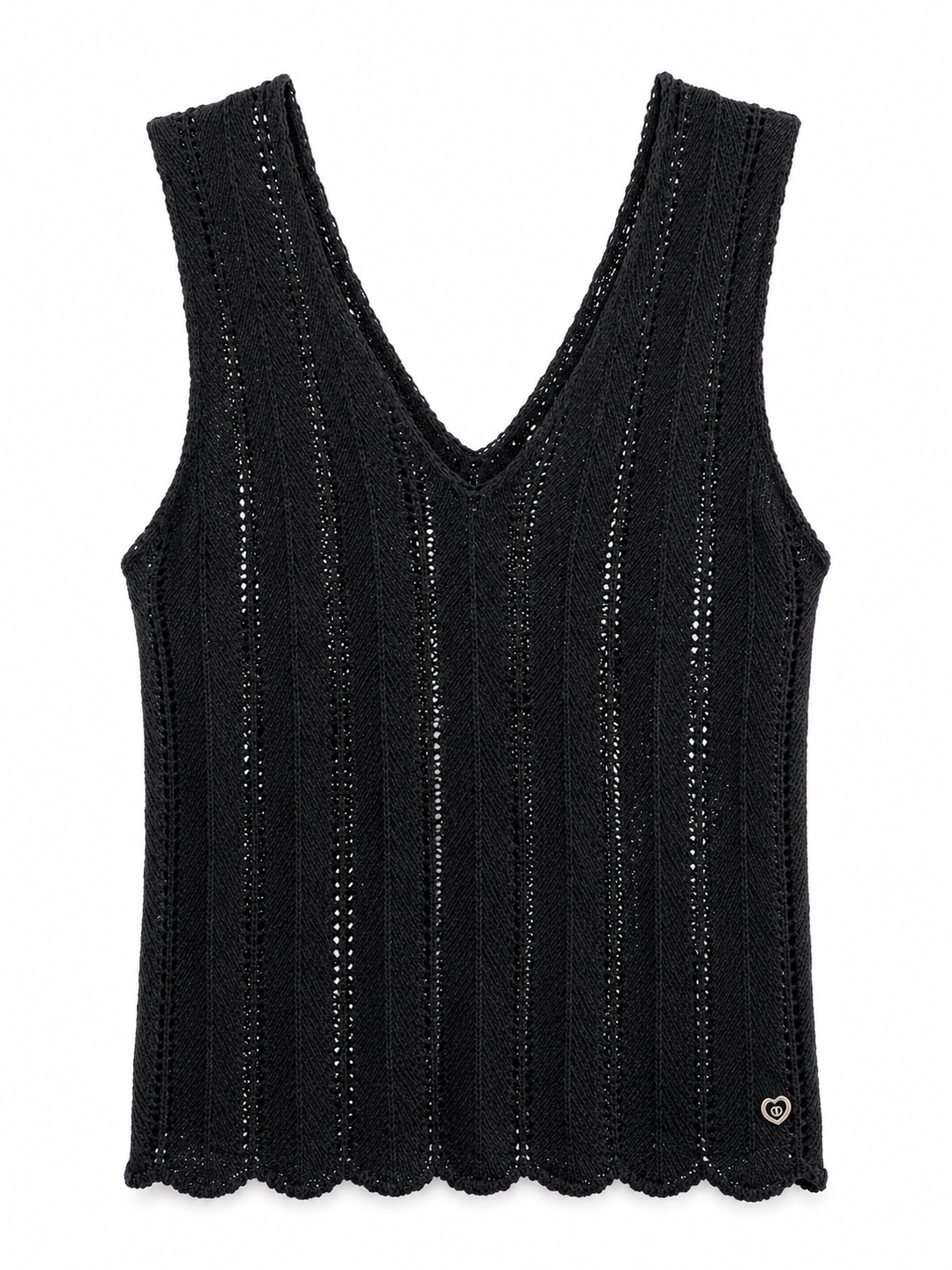 Crochet Knit Top