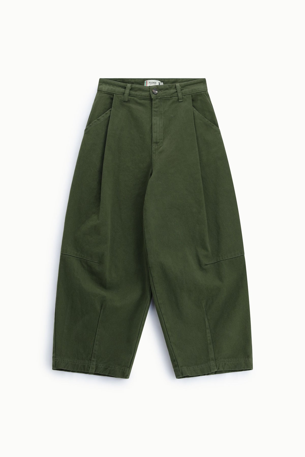 Palazzo trousers high waist with pleats