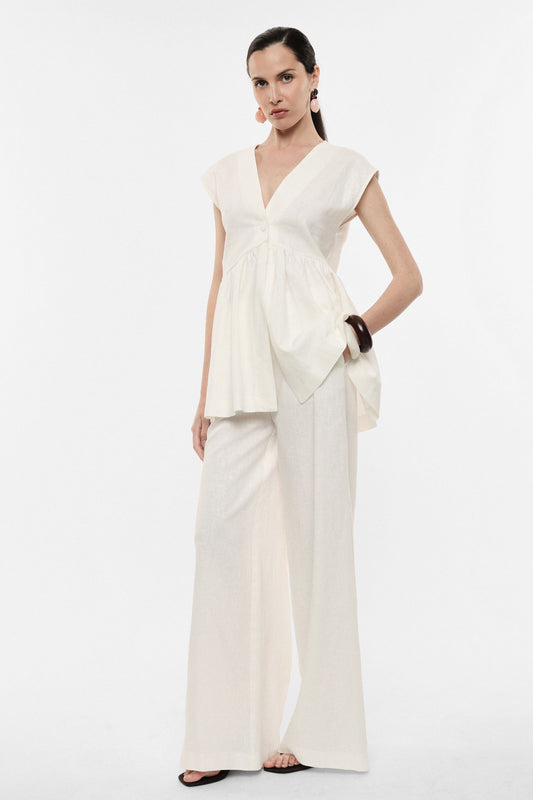 Palazzo trousers high waist wide leg – JUST11 women's fashion