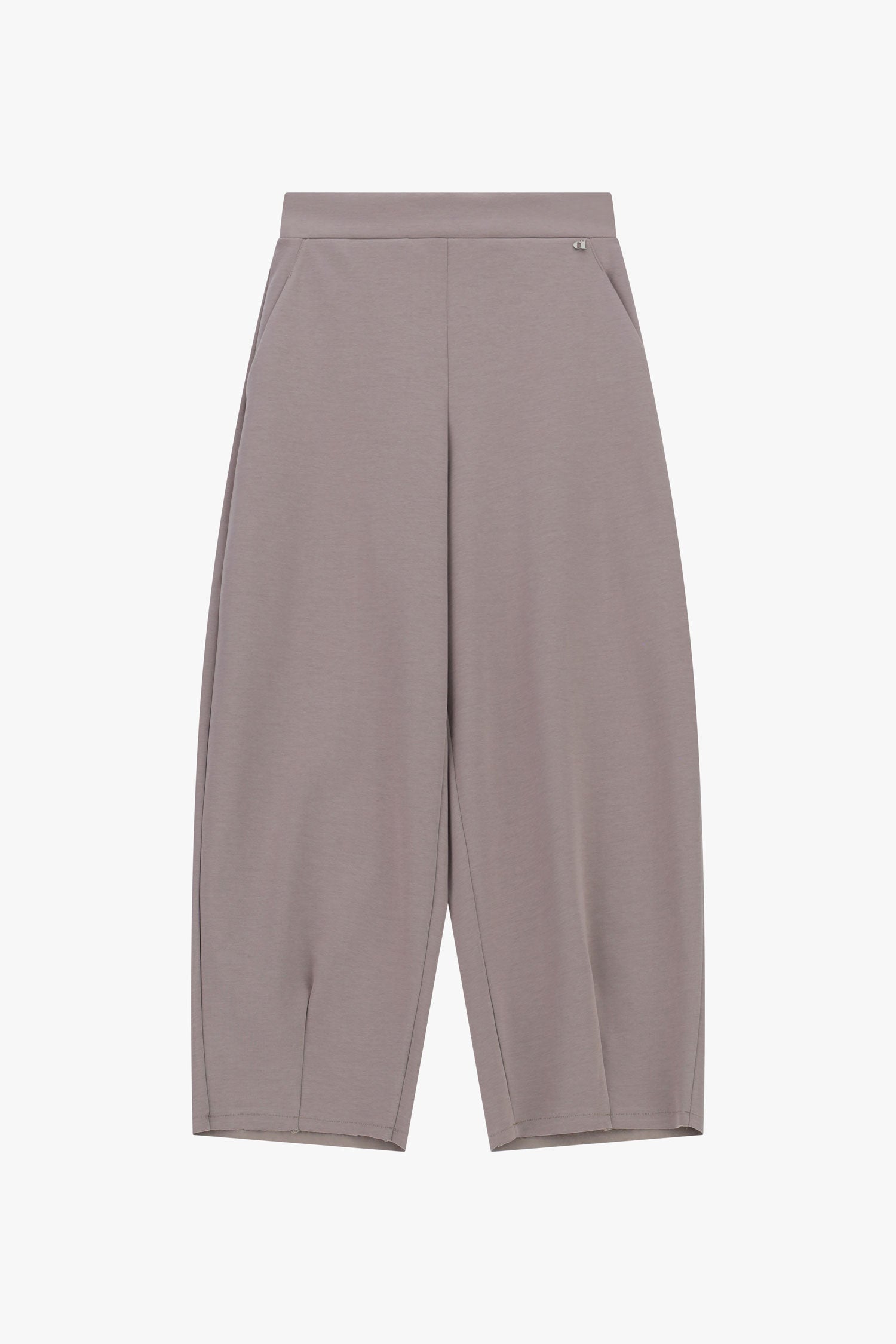 Trousers wide cropped with side pockets – JUST11 women's fashion
