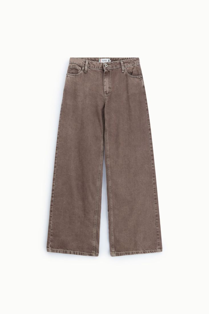 Jeans wide straight leg