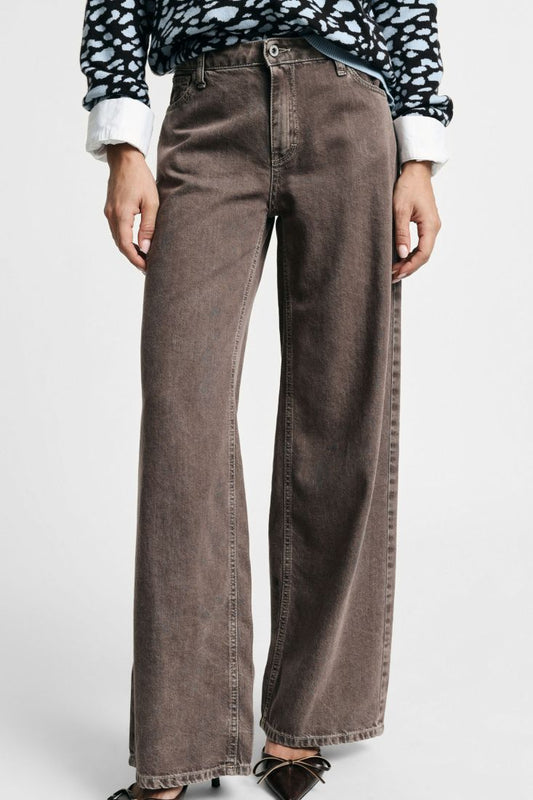 Jeans wide straight leg