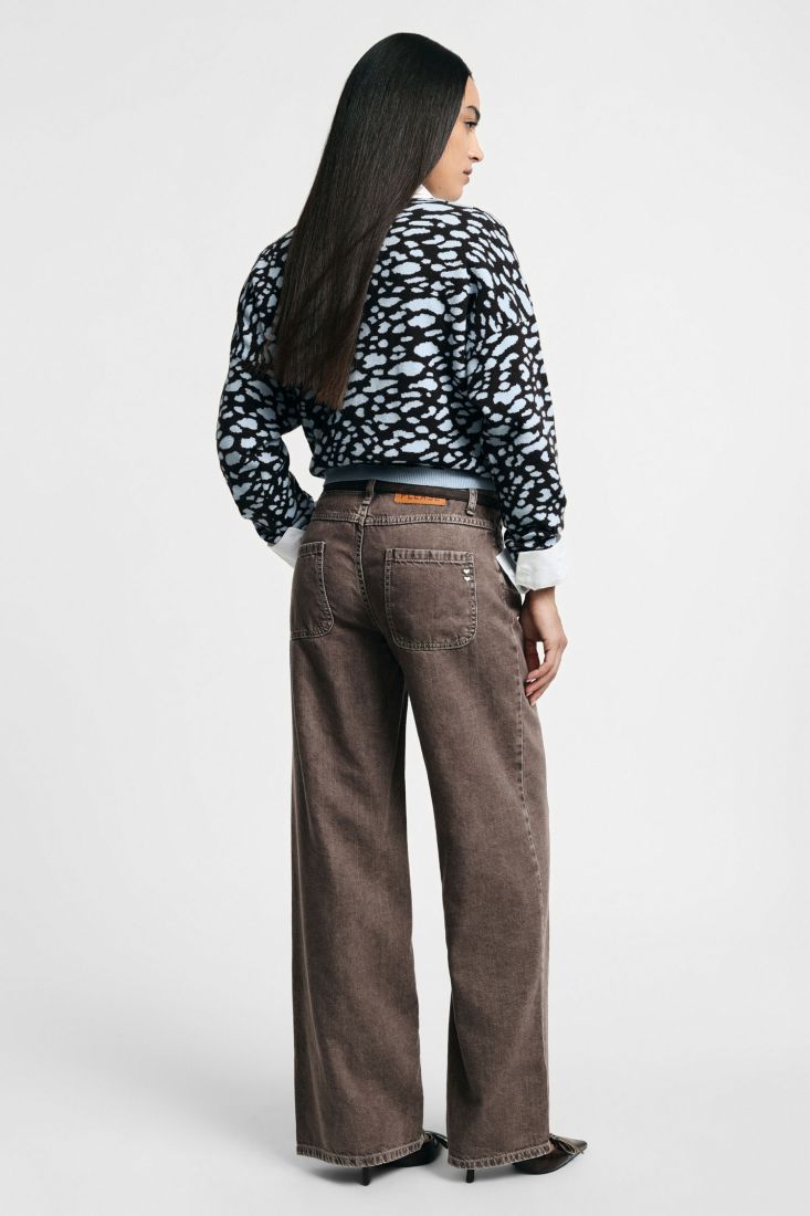 Jeans wide straight leg