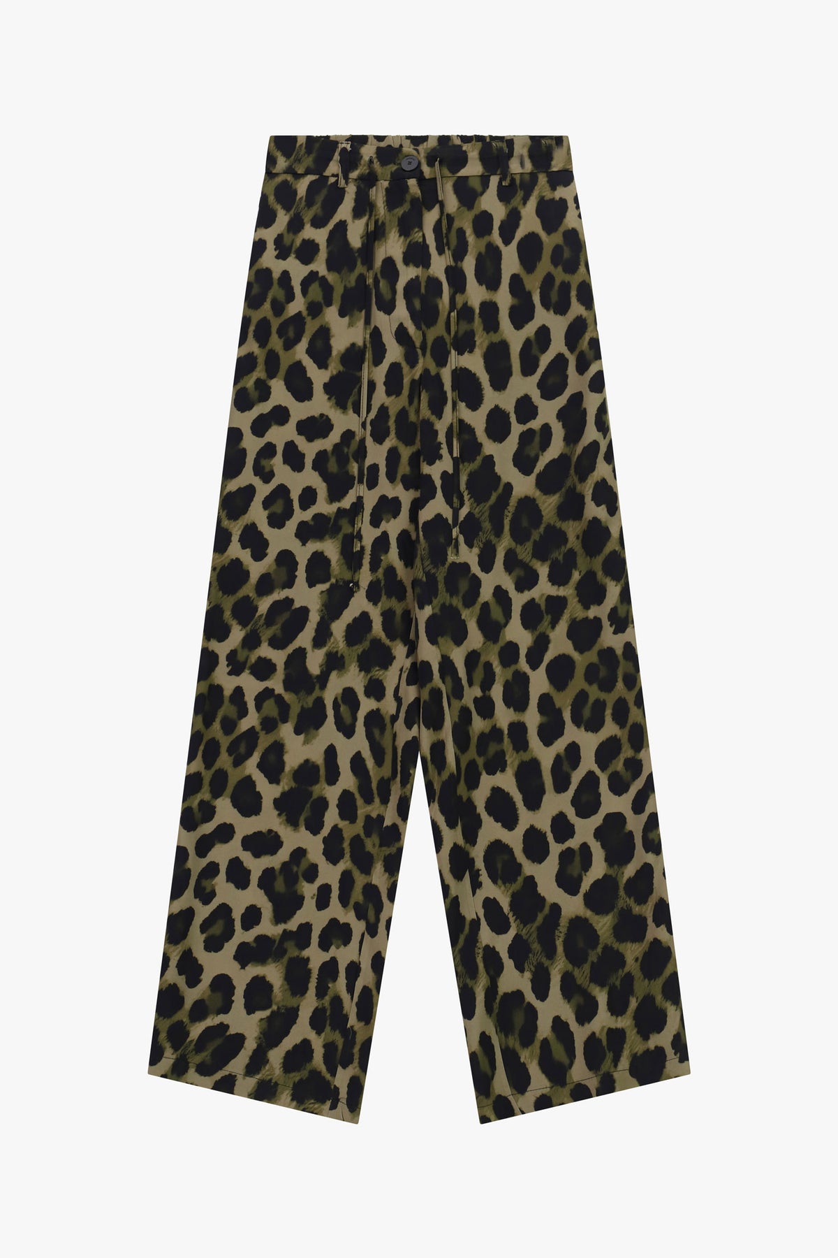 Palazzo trousers high waist animal print