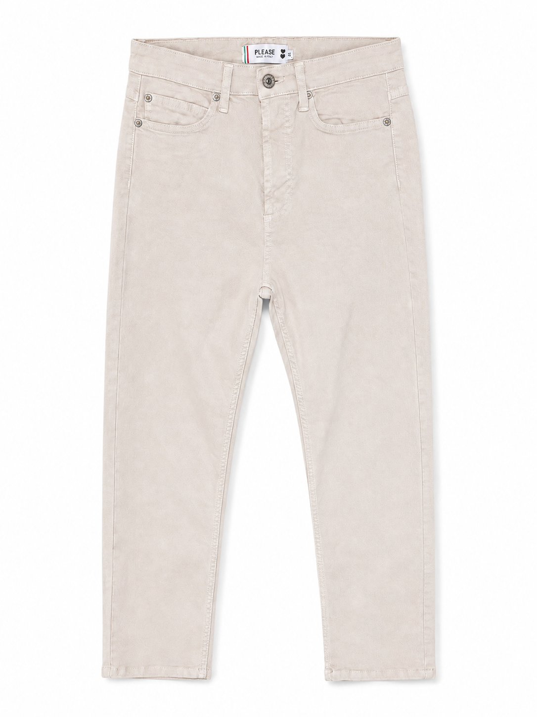 Ivory Straight Leg Jeans