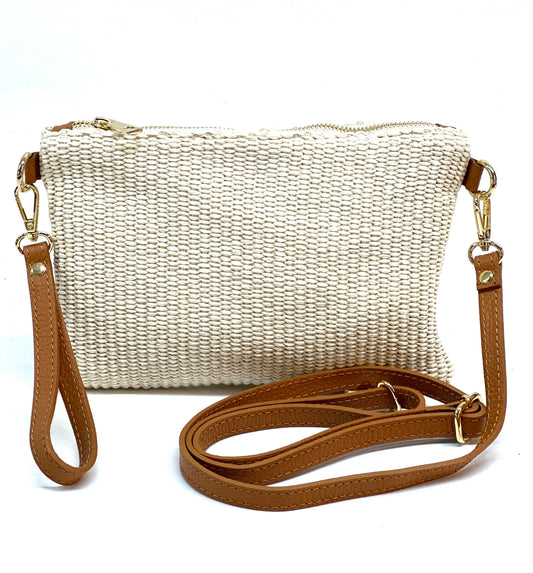 Pochette in Raffia – JUST11 women's fashion