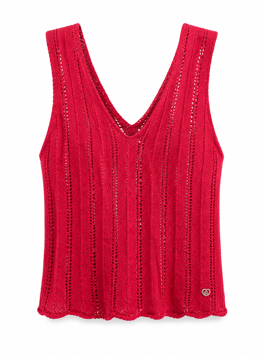 Crochet Knit Top – JUST11 women's fashion