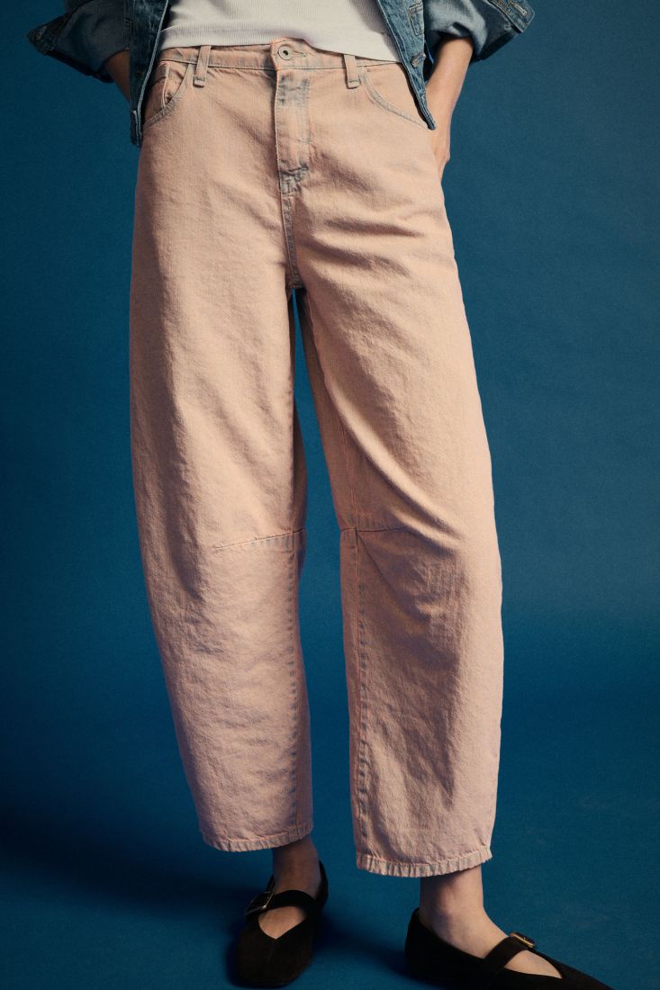 Balloon fit jeans high waist
