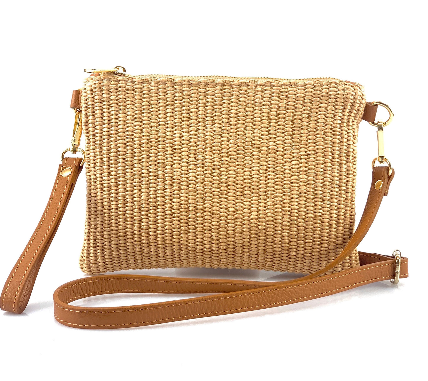 Pochette in Raffia
