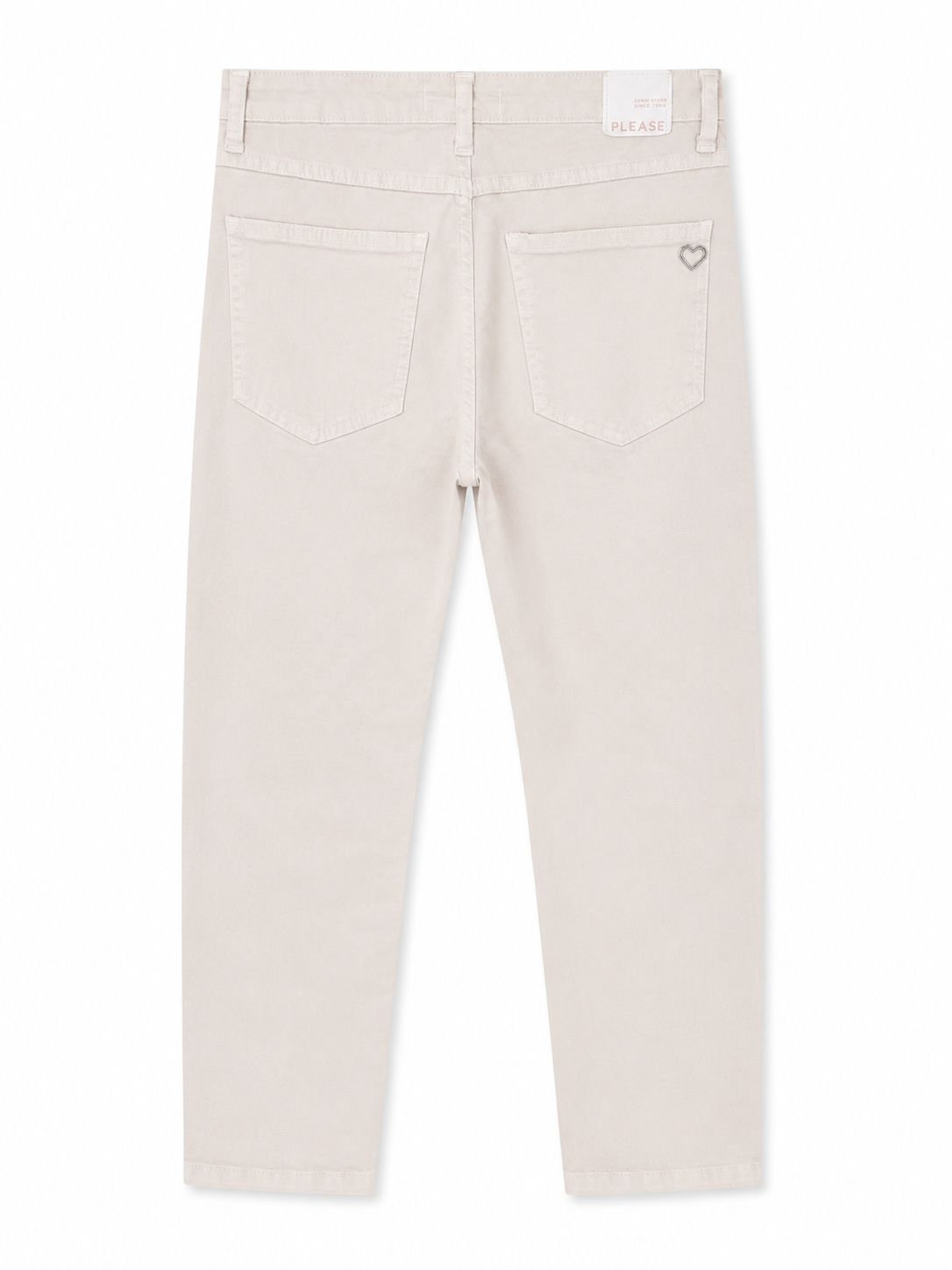 Ivory Straight Leg Jeans