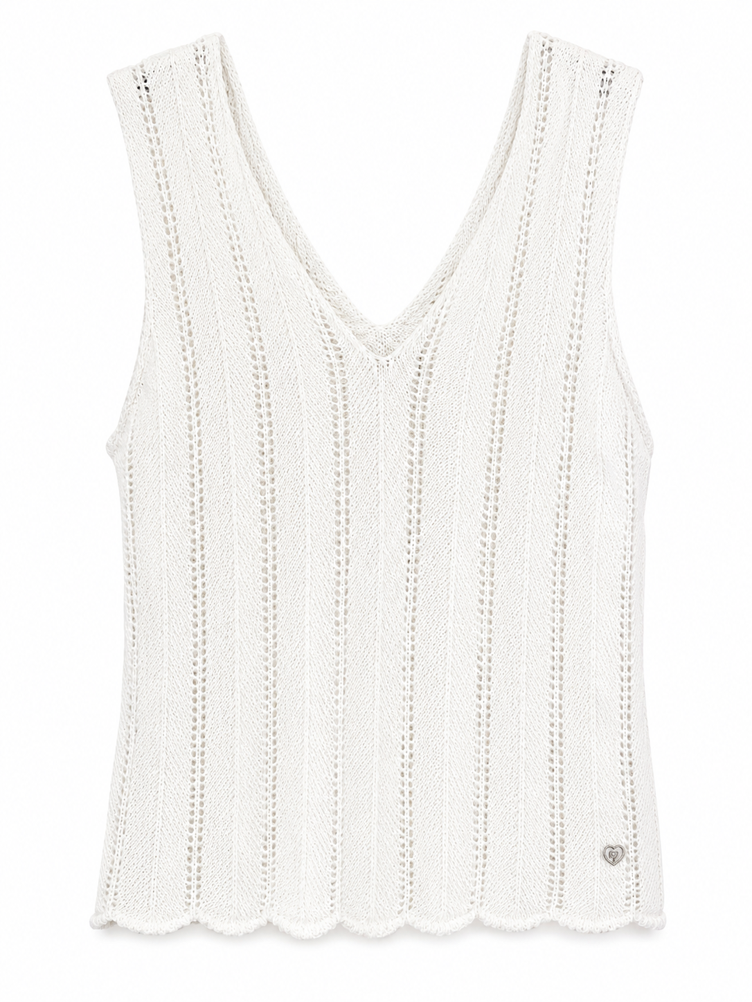 Crochet Knit Top