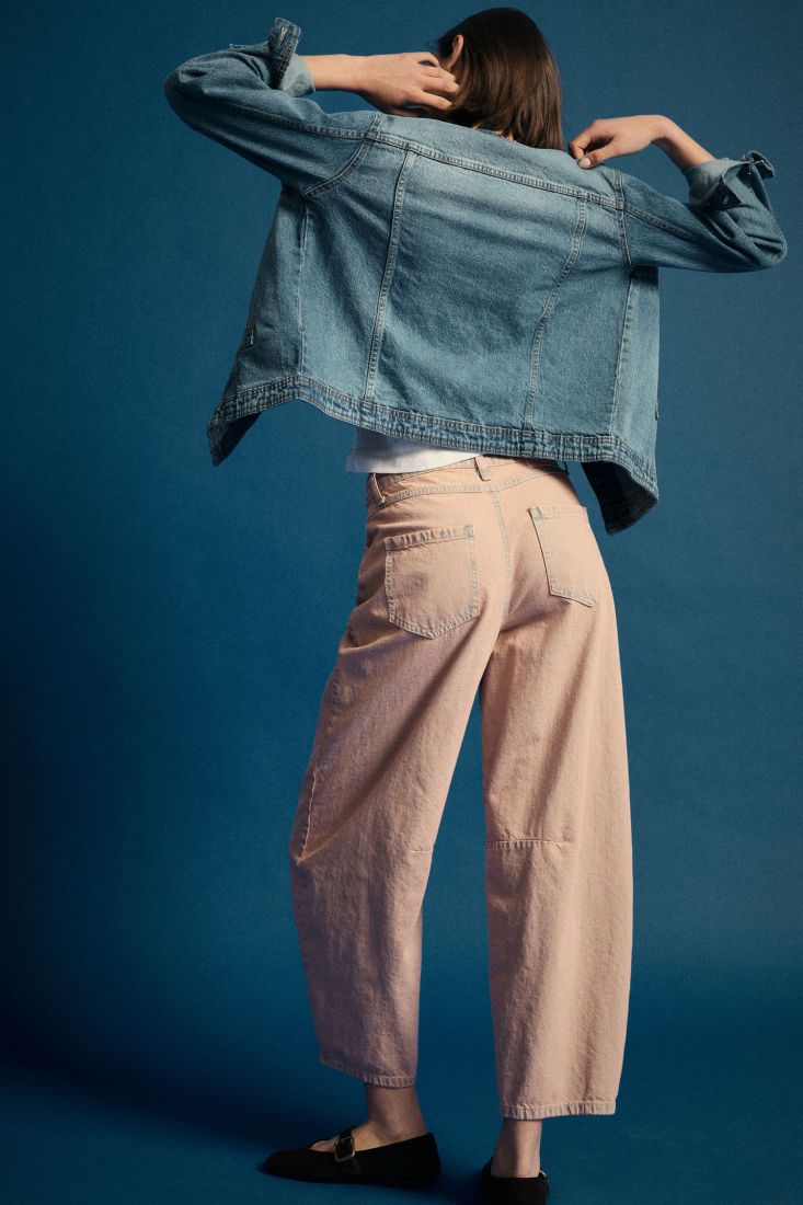 Balloon fit jeans high waist